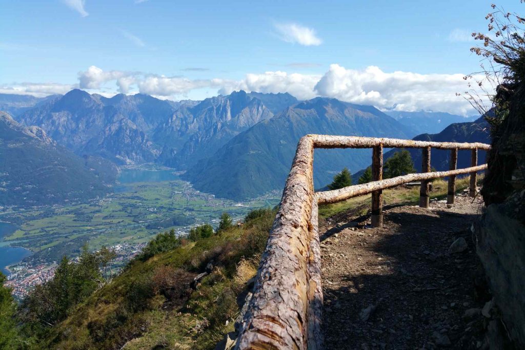 trekking lago di como