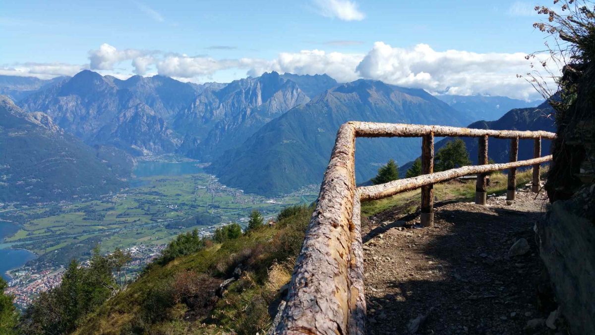 trekking lago di como